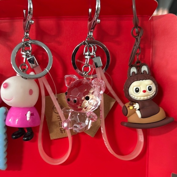 Colorful Cartoon Keychain Set - Picture 3 of 5